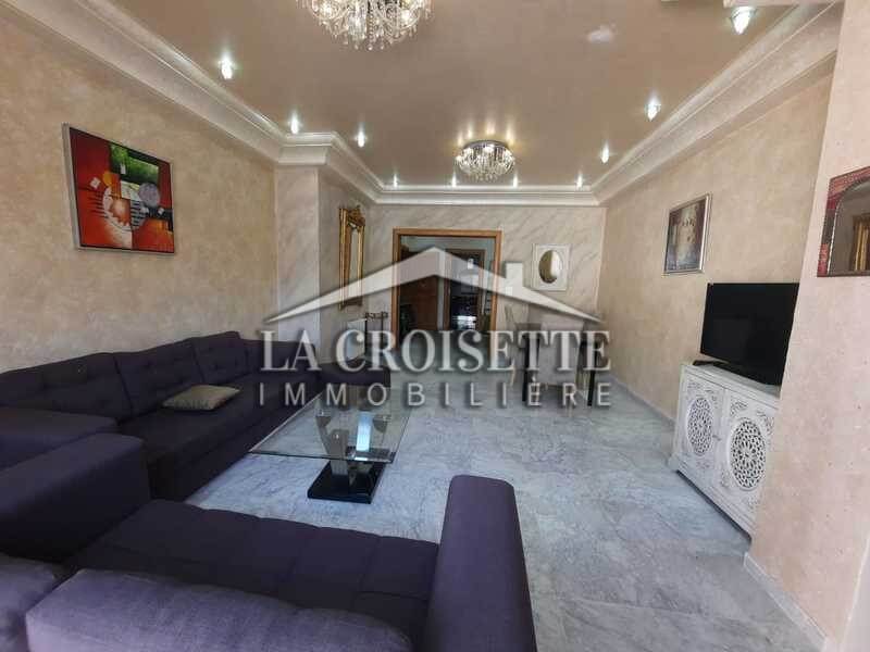 Appartement S+3 meublé et avec piscine à La Marsa